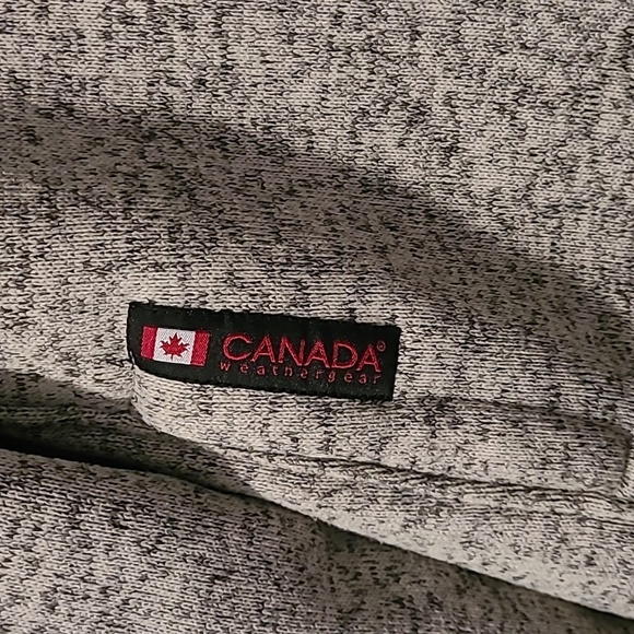 Canada WeatherGear Wmns Plus 1X Gray Fleece Hooded Jacket Warm Fall Winter - Picture 8 of 16